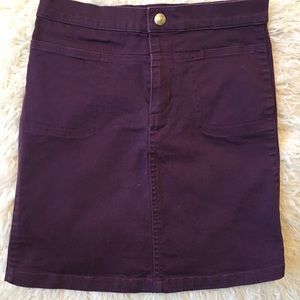 Covington Girls plum skirt